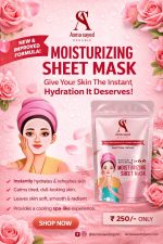 Asma Sayed Pure Rose Hydrating Moisturizing Sheet Mask - Image 2