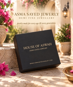 ASMA SAYED JEWELRY – HOUSE OF ASWAH 18K PVD Gold Plated Unisex Bangle for Men & Women | 316L Stainless Steel | Greek Key Design | Tarnish-Resistant Waterproof & Hypoallergenic | Graduation Gift - Image 4