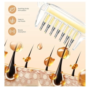 ASMA SAYED ORGANIC 2-in-1 Hair Oil Applicator Comb & Scalp Massager - Image 2