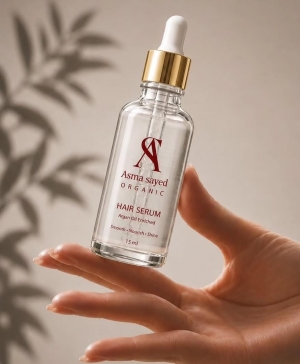 ASMA SAYED ORGANIC Argan Oil Hair Serum (15ml) - Image 5