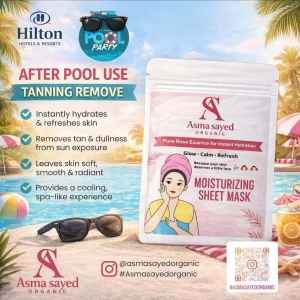ASMA SAYED ORGANIC Moisturizing Sheet Mask